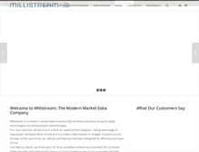 Tablet Screenshot of millistream.com